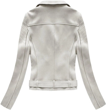 ZAMSZOWA RAMONESKA Z KLAMRĄ BEŻOWA (6002)