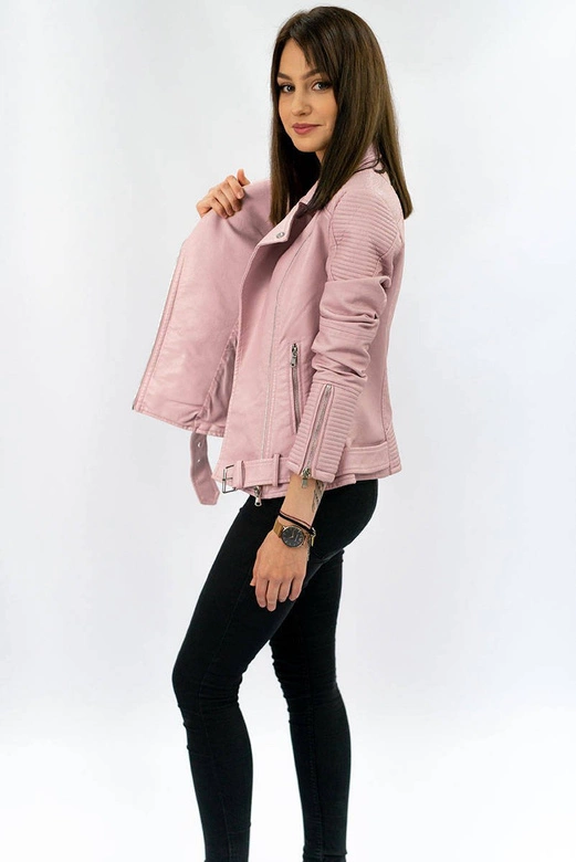 RAMONESKA Z KLAMRĄ PUDROWY RÓŻ (5377)