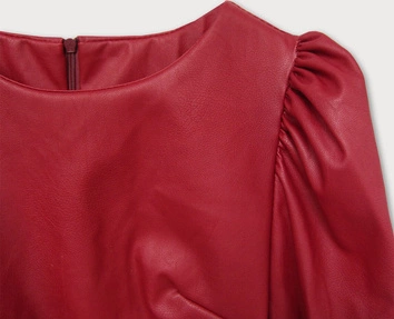 SUKIENKA Z EKOSKÓRY CZERWONA (480ART)