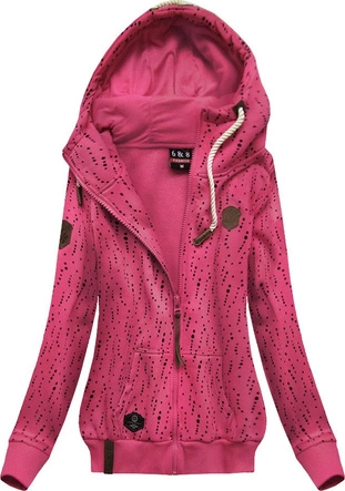 BLUZA W NIEREGULARNE KROPKI RÓŻOWA (1915)