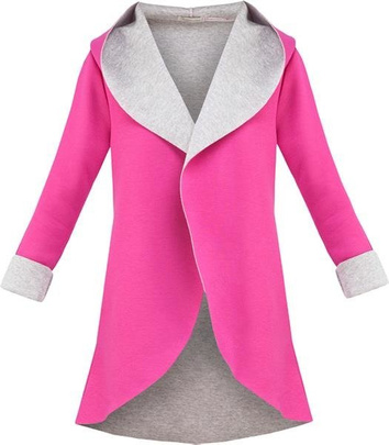 NARZUTKA BLUZA SWEETISSIMA AMARANTOWA (8103-6)