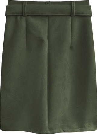 DRAPOWANA SPÓDNICA KHAKI (527ART)