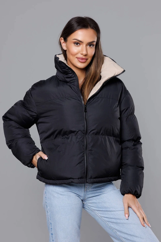 Przejściowa kurtka puffer czarna (5M3115-392)