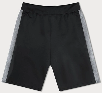 Sportowe spodenki męskie czarne (8K281-3)