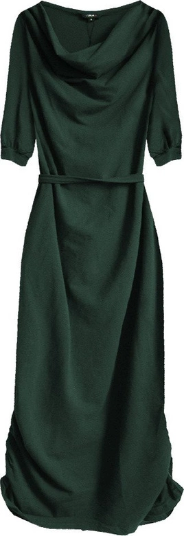 BAWEŁNIANA SUKIENKA KHAKI (FF308)