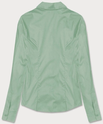 Klasyczna koszula damska jasnozielona (HH039-39)