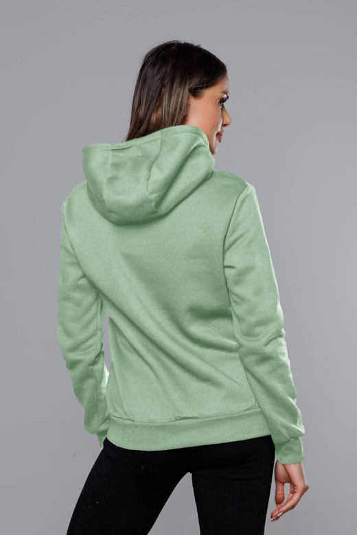 Damska bluza dresowa pistacjowa (W02-60)