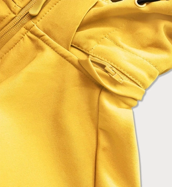 DAMSKA KURTKA-BLUZA TREKKINGOWA ŻÓŁTA (HH018-26)