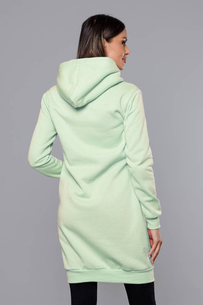 Długa bluza dresowa pistacjowa (YS10005-39)