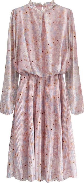 PLISOWANA SUKIENKA RÓŻOWA (561ART)