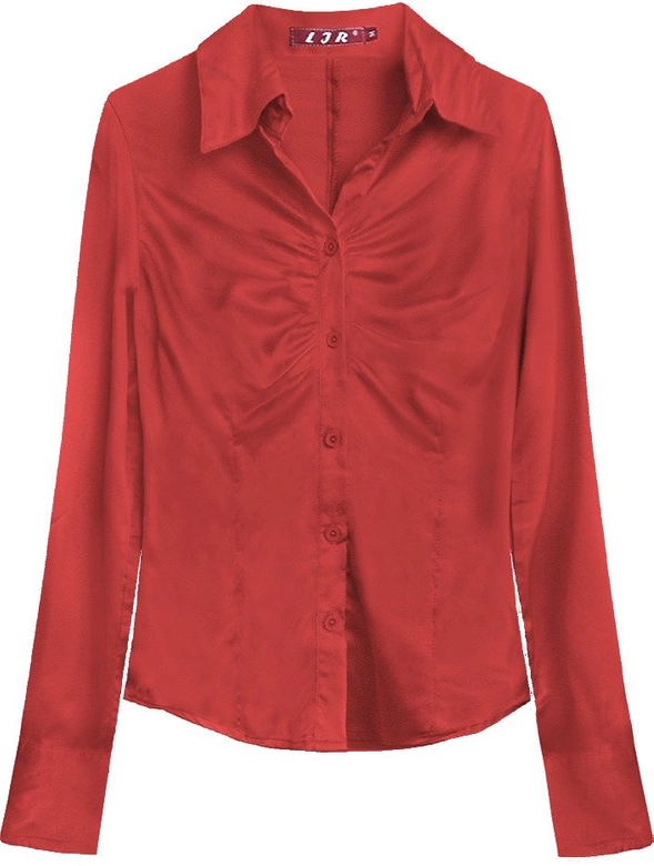 BAWEŁNIANA KOSZULA CZERWONA (1013)