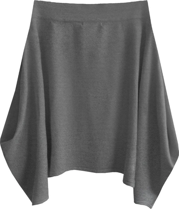 ASYMETRYCZNA SPÓDNICA SZARA (1551)