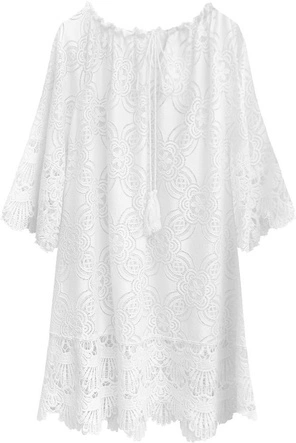 AŻUROWA TUNIKA BIAŁA (365ART)