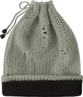 SWETERKOWY KOMIN 2W1 BEŻOWY (X2001X)