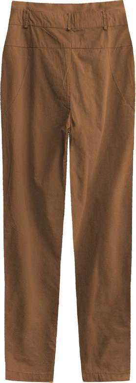 BAWEŁNIANE SPODNIE KARMELOWE (2217)