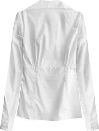 KLASYCZNA KOSZULA BIAŁO-CZARNA (1137)