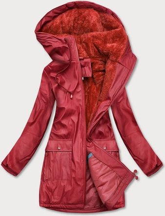 WODOODPORNA KURTKA DAMSKA TYPU SZTORMIAK CZERWONA (H1000-19)