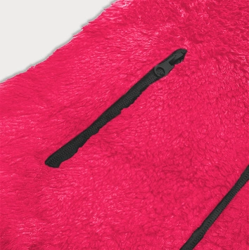 Pluszowa kamizelka damska czerwony arbuz (HH005-28)