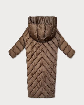 Kurtka zimowa typu nietoperz Minority brązowa (P3-6026-305)