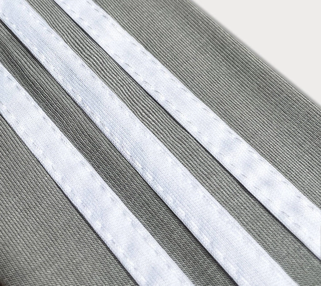 Bawełniane legginsy szare (YW01049-3)