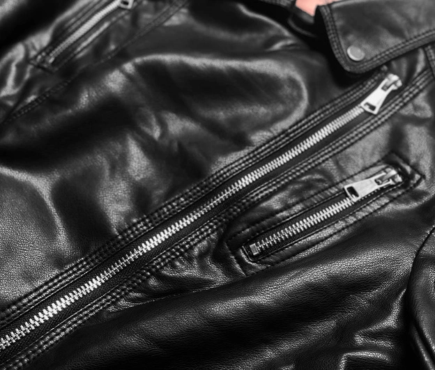 Kurtka ramoneska czarna (11Z8009)