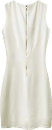 MINIMALISTYCZNA SUKIENKA ECRU (3125)