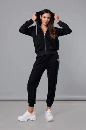 Komplet sportowy damski czarny (YP-1137)