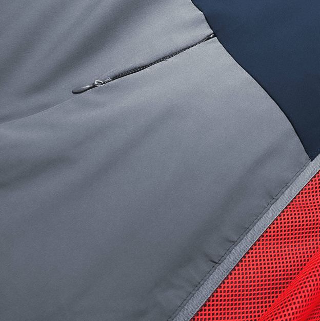 Cienka bluza z kapturem granatowa (hm096-4)