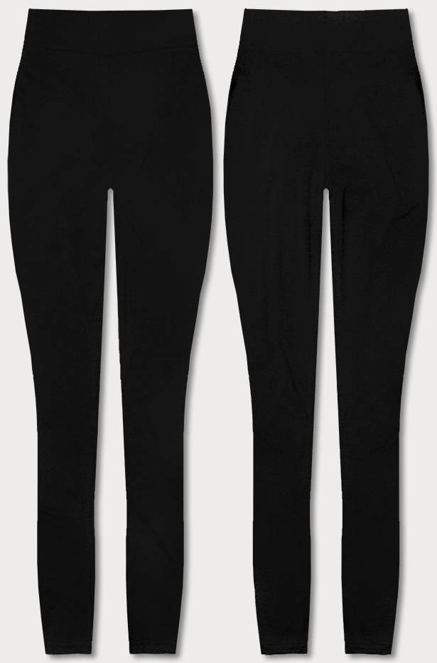 Sportowe legginsy czarne (YW001)