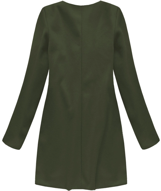 MINIMALISTYCZNY PŁASZCZ KHAKI (172/1ART)