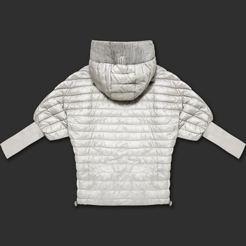 Damska kurtka nietoperz Minority ecru (P3-6913-12)