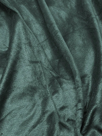 DŁUGA ZIMOWA KURTKA DAMSKA CIEMNO ZIELONA (2M-033)