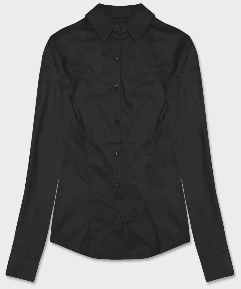 Klasyczna koszula damska czarna (HH039-1)