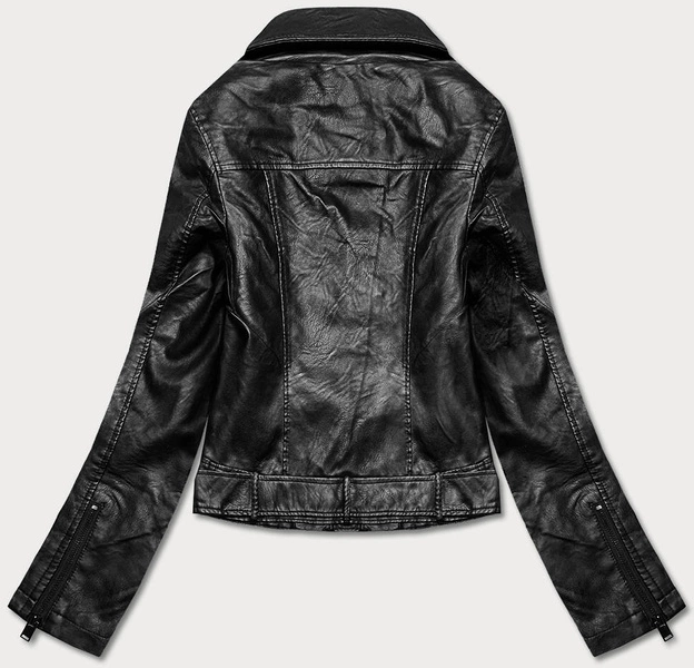 Ramoneska z kołnierzem czarna (AX-808)