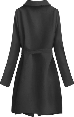 MINIMALISTYCZNY PŁASZCZYK GRAFITOWY 2 (552ART)