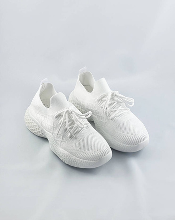 Damskie buty sportowe białe (jy21-3)