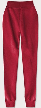 Spodnie dresowe ciemne czerwone (CK01-35)