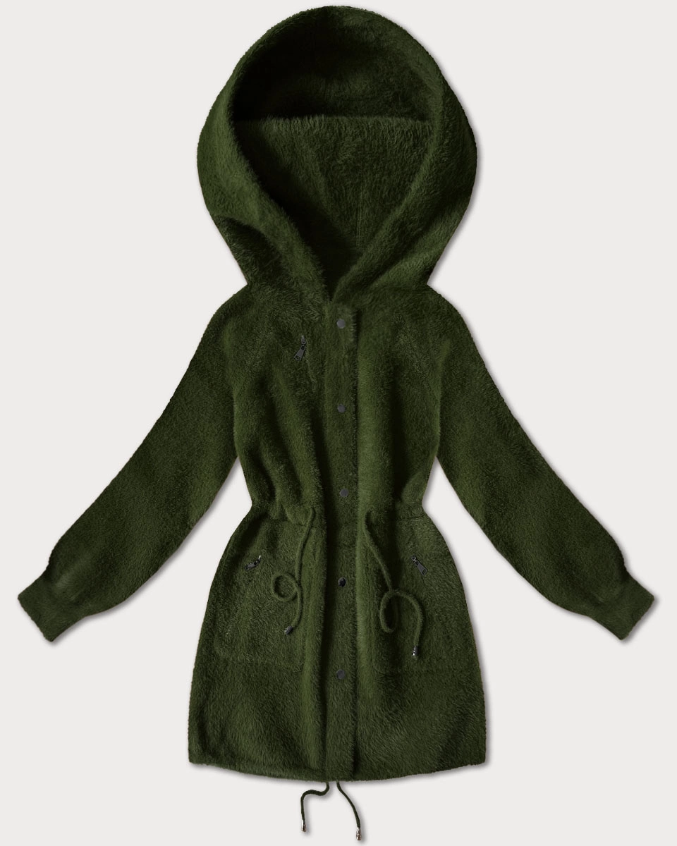 Wełniana kurtka typu alpaka army (W017#)