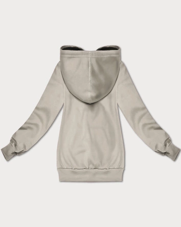 Luźna bluza kangurka z kapturem S'West beżowa (B-11#)