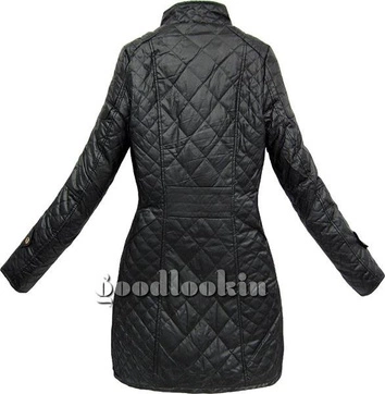 PŁASZCZ LIBLAND CZARNY (LD-5208)