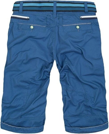 CIEMNONIEBIESKIE SPODENKI Z PASKIEM (S23)