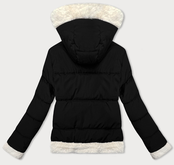 Kurtka damska z futerkiem J Style czarna (16M9213-392)
