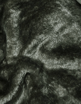 Długa kurtka zimowa damska khaki (V725)