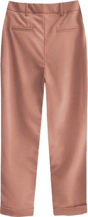 ELEGANCKIE SPODNIE RUDE (6152)