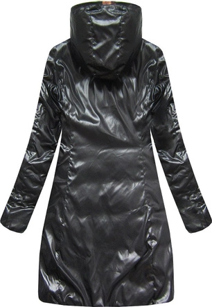 DWUSTRONNA KURTKA W PANTERKĘ BRĄZOWO-CZARNA (J9-009)