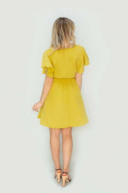 SUKIENKA KOPERTOWA ŻÓŁTA (346ART)