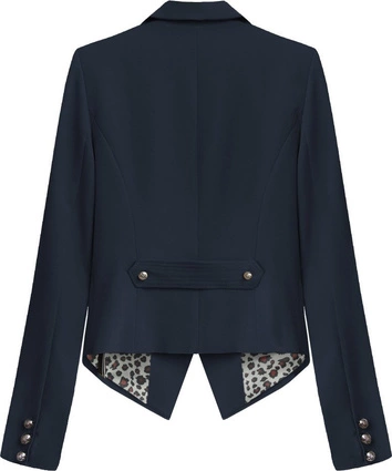 MARYNARKA Z GUZIKAMI GRANATOWA (8193/1)