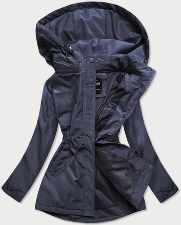 KURTKA - PARKA DAMSKA GRANAT (6853)