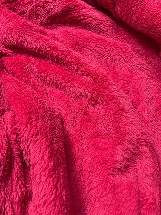 Krótka damska kurtka 2 w 1 czerwona (h1029-29)