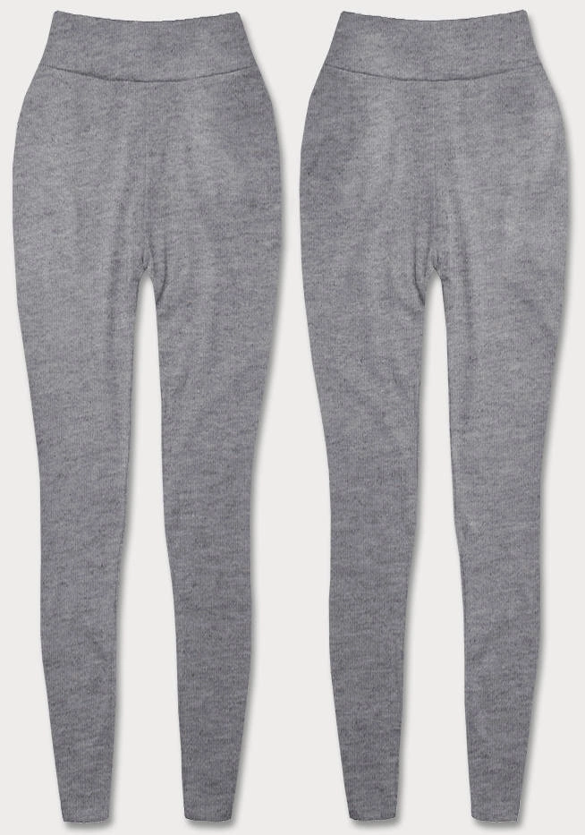 Bawełniane legginsy szare (YW01001-3)